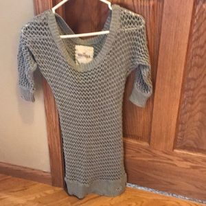Hollister gray sweater